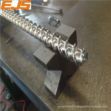 vis extrudeuse bimétalliques et barils pour machine de moulage par injection